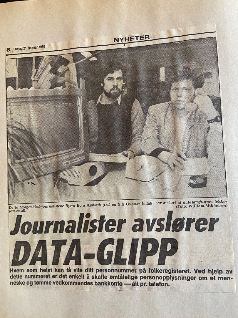 Personnummer - over alt og alltid
